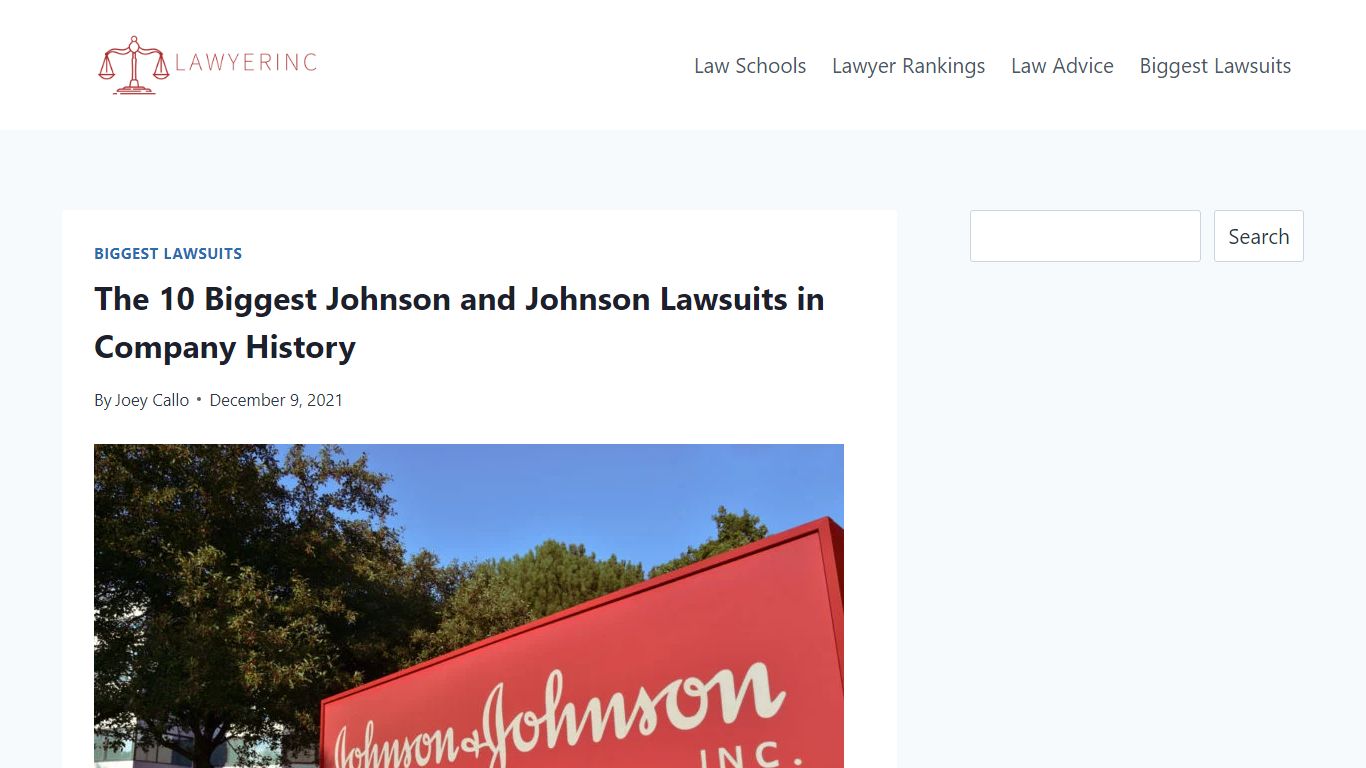 The 10 Biggest Johnson and Johnson Lawsuits in Company History - Lawyer Inc